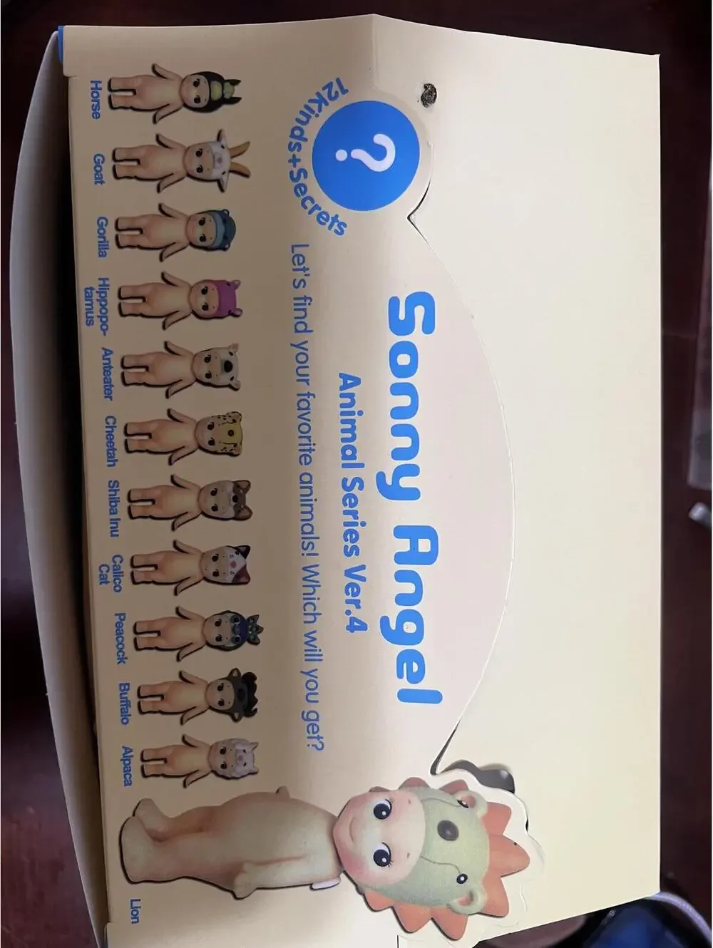 1 - NEW UNOPENED Sonny Angel Animal Series Ver.4 Mini Figures Blind Box